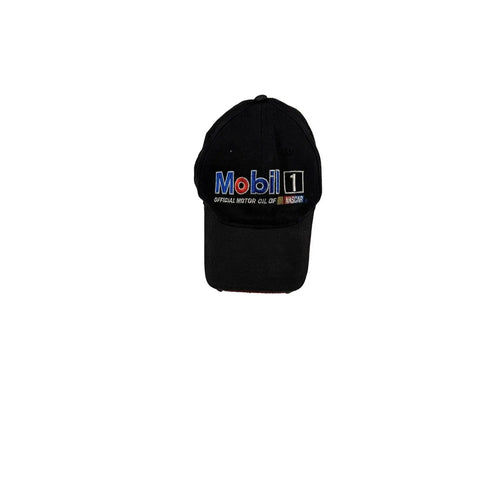 Mobil 1 Black Baseball Cap Hat - Offline Garments