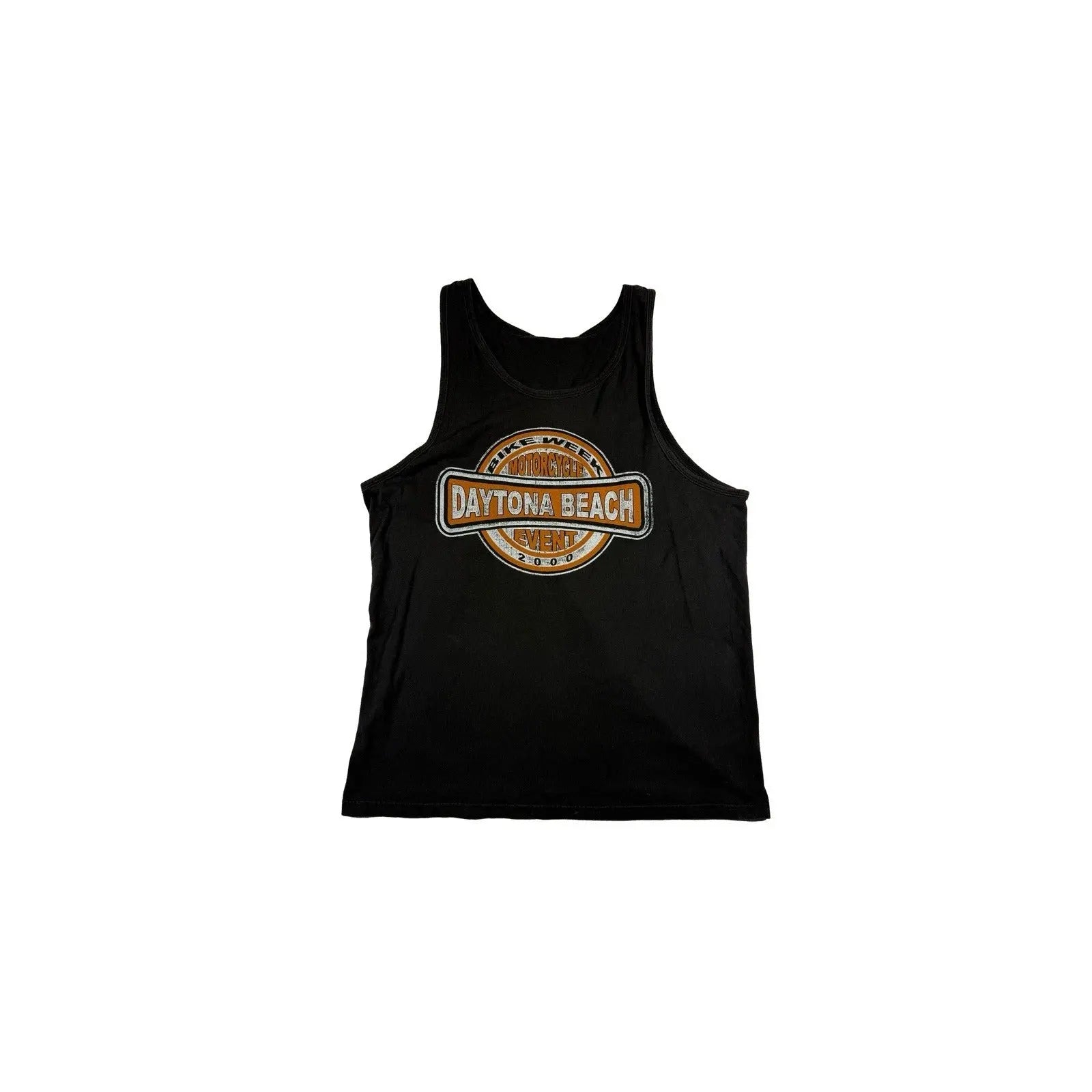 Unisex 2000 Daytona Beach Bike Week Muscle Shirt - Offline Garments